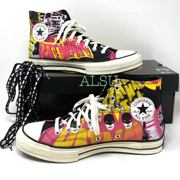 Converse & DC Batman Chuck 70 High Canvas Black M - Picture 10 of 12